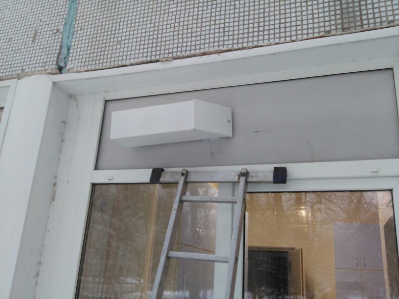 (Снят с производства) Рекуператор воздуха Vakio Window для окон и стен от 10 мм