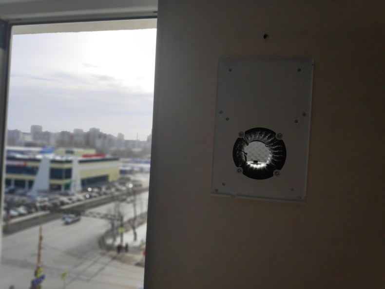 (Снято с производства) Рекуператор воздуха Vakio Window PLUS для окон и стен от 10 мм